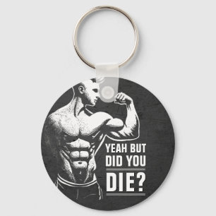Fitness Gym Workout Bodybuilding Motivational Nyckelring