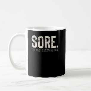 Fitness Gym Workout Motivational Quote Kaffemugg