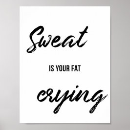 Fitness, Gym, Workout Motivational Wall Decor Poster
