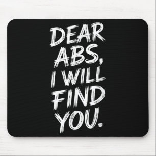Fitness Humor Bästa avtryck för lyft och exer Musmatta