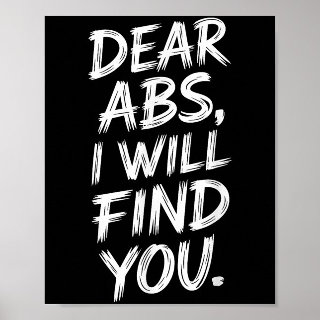 Fitness Humor Bästa avtryck för lyft och exer Poster (Framsidan)