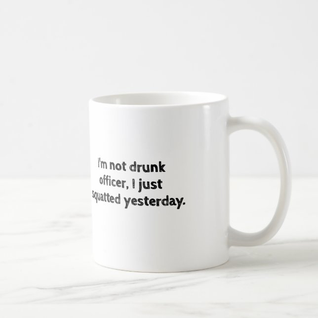 Fitness Humor Funny Workout Kaffemugg (Höger)