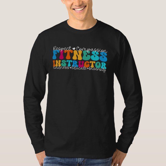Fitness Instructor Appreciation Week Back to Schoo T Shirt (Framsida)