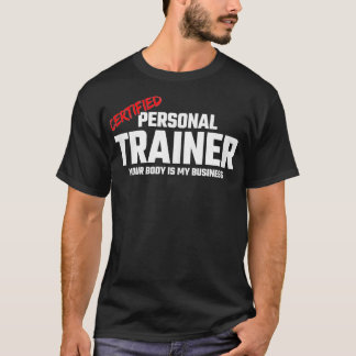 Fitness Instructor Health Fitness Coach Personal T Shirt