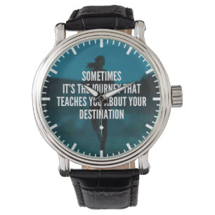 Fitness Journey - Women's Workout Motivational Armbandsur