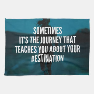 Fitness Journey - Women's Workout Motivational Kökshandduk