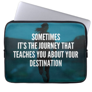 Fitness Journey - Women's Workout Motivational Laptop Fodral