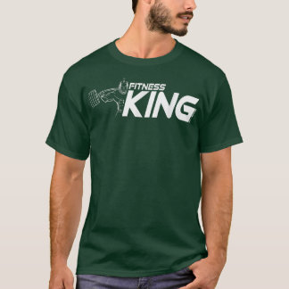 Fitness King Soldier Lion Fitness Gym Motivation T Shirt