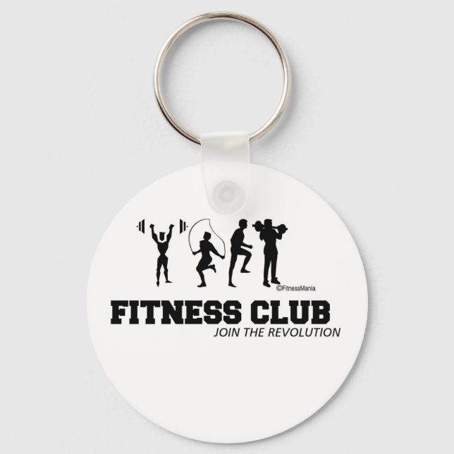 FITNESS KLUBB NYCKELRING (Framsida)