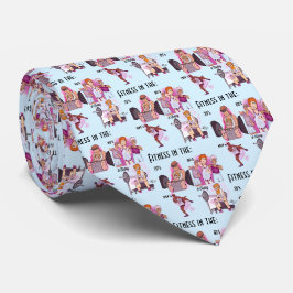 Fitness Light Blue Necktie Slips