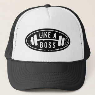 Fitness Like A Boss truckerkeps för gymträning