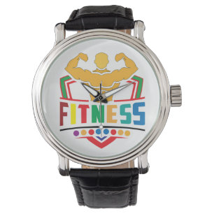 Fitness livsstil – Träna hårt Var stark Armbandsur