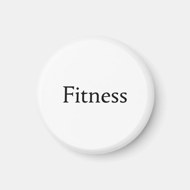 Fitness Magnet (Framsidan)