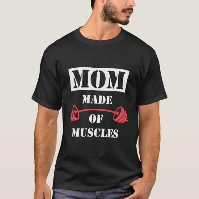 Fitness Mamma Workout Mor T Shirt (Framsida)