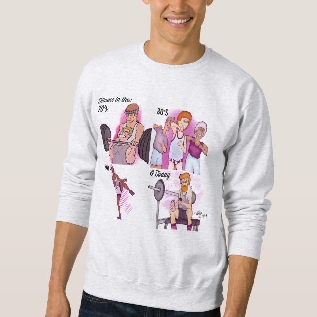 Fitness Manar Ash Sweatshirt (Framsida)