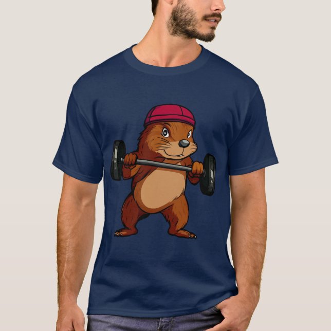 Fitness Marmots T-Shirt (Framsida)