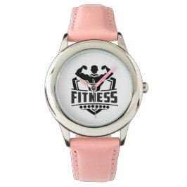Fitness Motivation Graphic | Strong & Active Life Armbandsur
