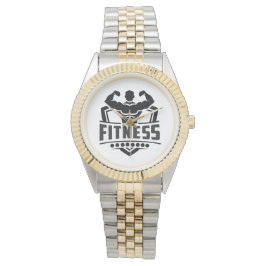 Fitness Motivation Graphic | Strong & Active Life Armbandsur
