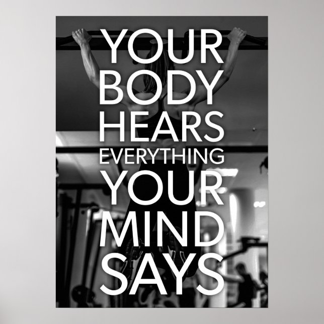 Fitness Motivational Poster (Framsidan)