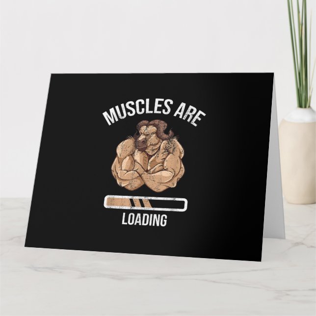 Fitness Muscle Loading Bullock Ox Sport Gym Kort (Framsida)