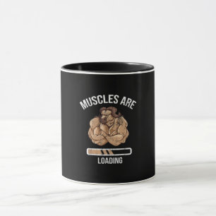 Fitness Muscle Loading Bullock Ox Sport Gym Mugg
