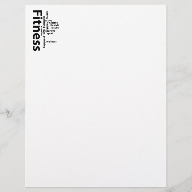 Fitness ord (Framsida)