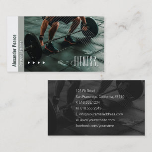 Fitness Personal Trainer   Aktiva sportar Visitkort