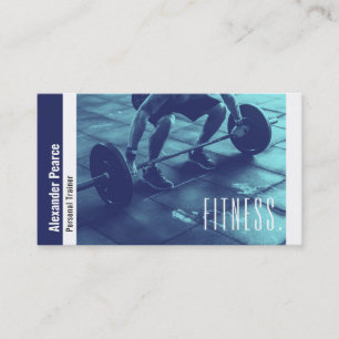 Fitness Personal Trainer   Aktiva sportar Visitkort