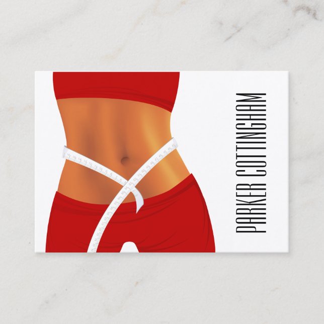 Fitness - Personal Trainer - SRF Visitkort (Framsida)