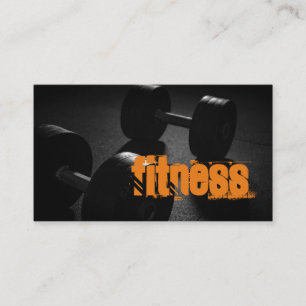Fitness Personal Trainer Visitkort