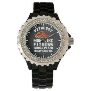 Fitness Pizza Armbandsur
