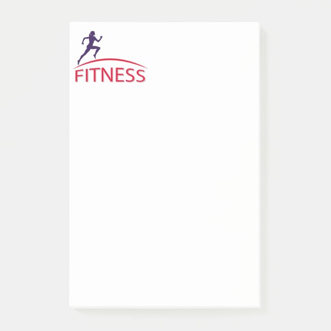 Fitness Post-it Block (Framsida)