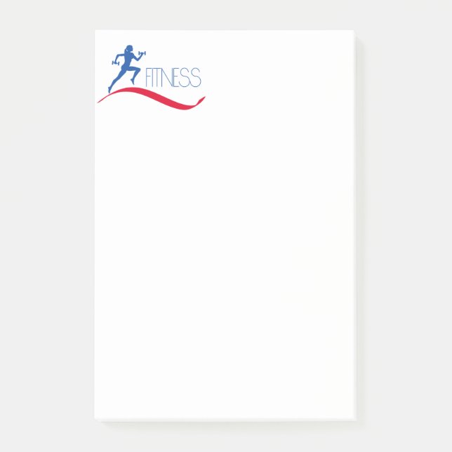 Fitness Post-it Block (Framsida)