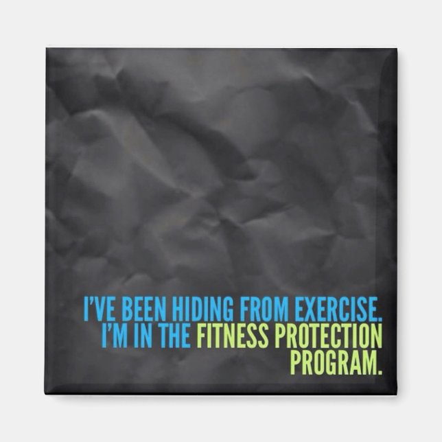 FITNESS PROTECTION PROGRAML MAGNET (Framsidan)