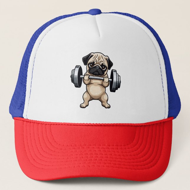 Fitness Pug Keps (Framsida)