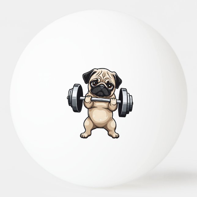 Fitness Pug Pingisboll (Framsidan)