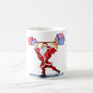 Fitness Santa Coffee Mugg