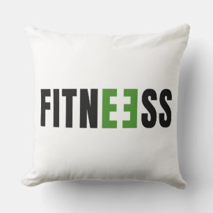 Fitness - Strengh - Gym Life - Working out - Yoga Kudde