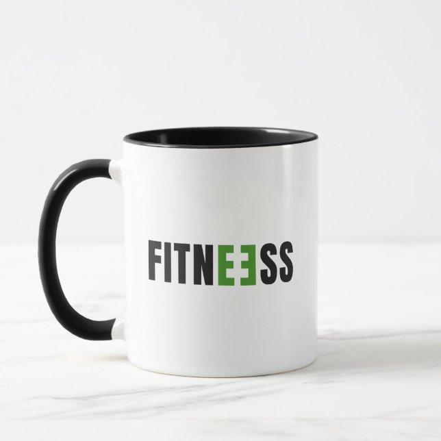 Fitness - Strengh - Gym Life - Working out - Yoga Mugg (Vänster)
