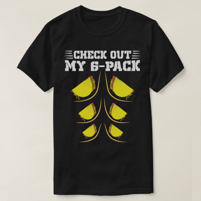 Fitness Taco Funny Mexican Gym 2 T Shirt (Design framsida)