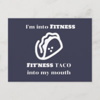 Fitness TACO Funny Sarkastic Novelty Graphic Gift