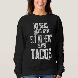 Fitness Taco - Humoristisk Gym T Shirt