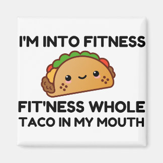 FITNESS TACO I MIN MUNFOND MAGNET