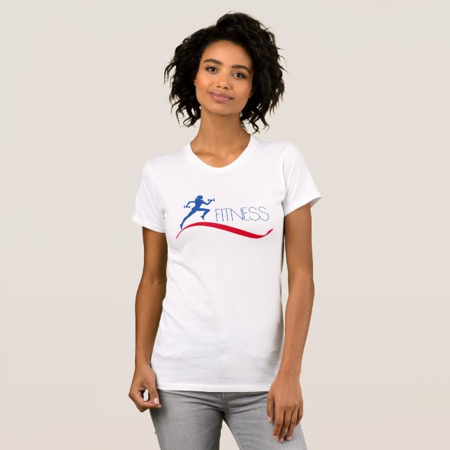 Fitness Tee Shirt (Hel framsida)