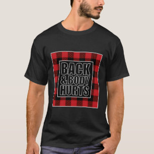 Fitness Top Back Body Ontr offertövningsarbete T Shirt