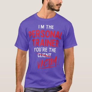 Fitness Trainer Gift Gym Workout Personal Trainer  T Shirt