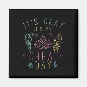 Fitness Trainer Gift Ice Cream sin mitt Che Magnet