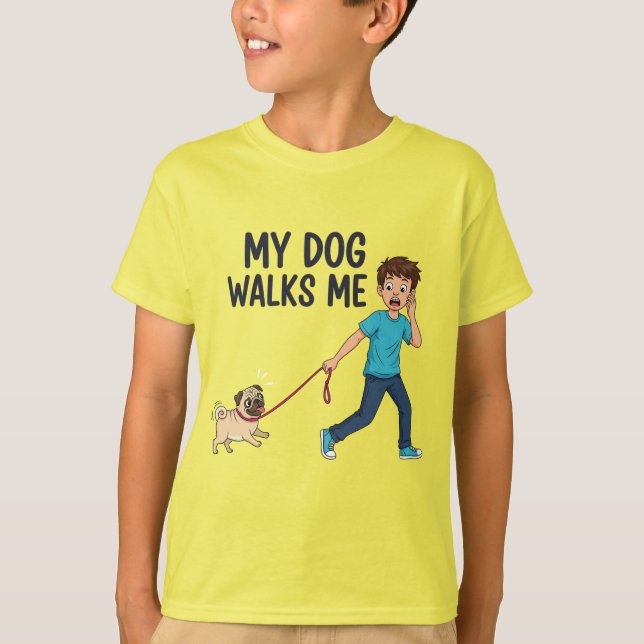 Fitness Trainer: My Dog T-shirt design  (Framsida)