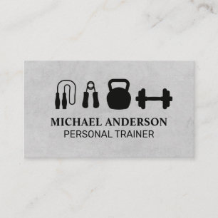 Fitness-utrustning   Vikter och Boxinghandskar Visitkort