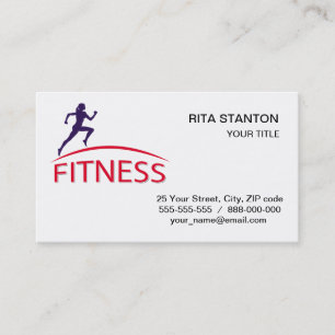 Fitness Visitkort
